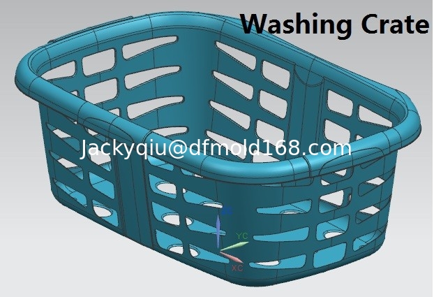 Wash crate Mold, Food crate Mold design and processing, Bear Crate Mould